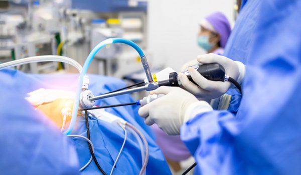 Doctor or Surgeon did laparoscopic or endoscopic minimal invasiv
